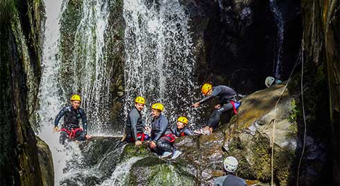 canyoning dans le Lot