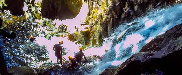 Canyoning vallée de la Dordogne