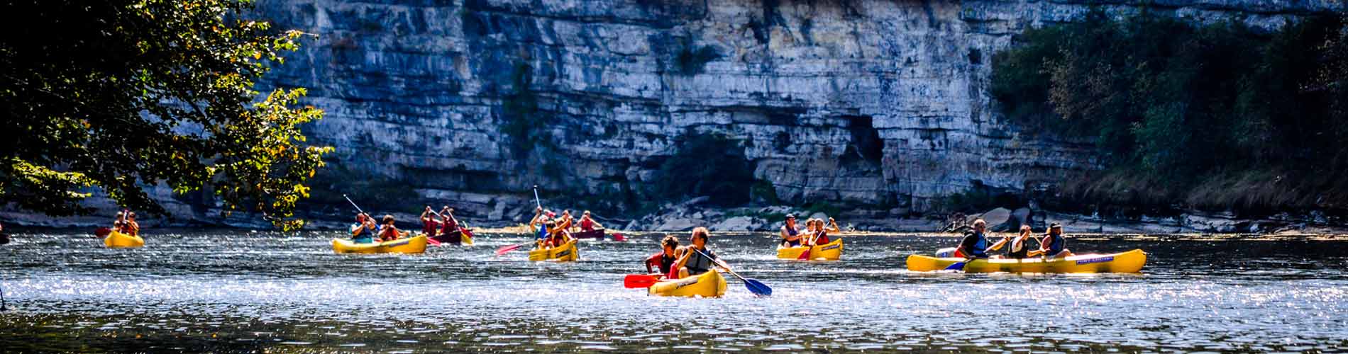 Vallée de la dordogne canoë