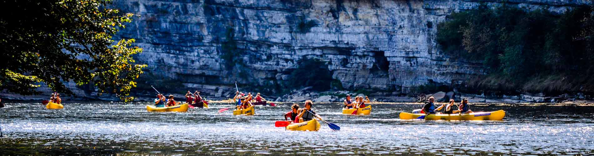 Vallée de la dordogne canoë