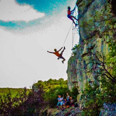 Escalade vallée de la Dordogne