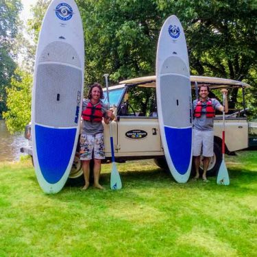 Stand up paddle vallée de la Dordogne