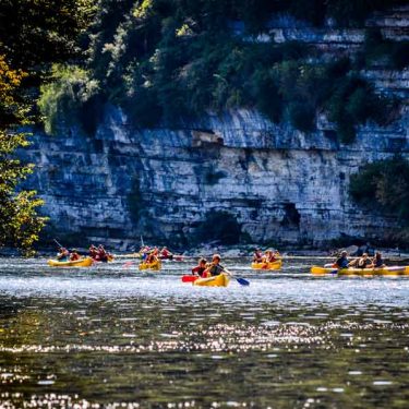 Vallée de la Dordogne location Canoë