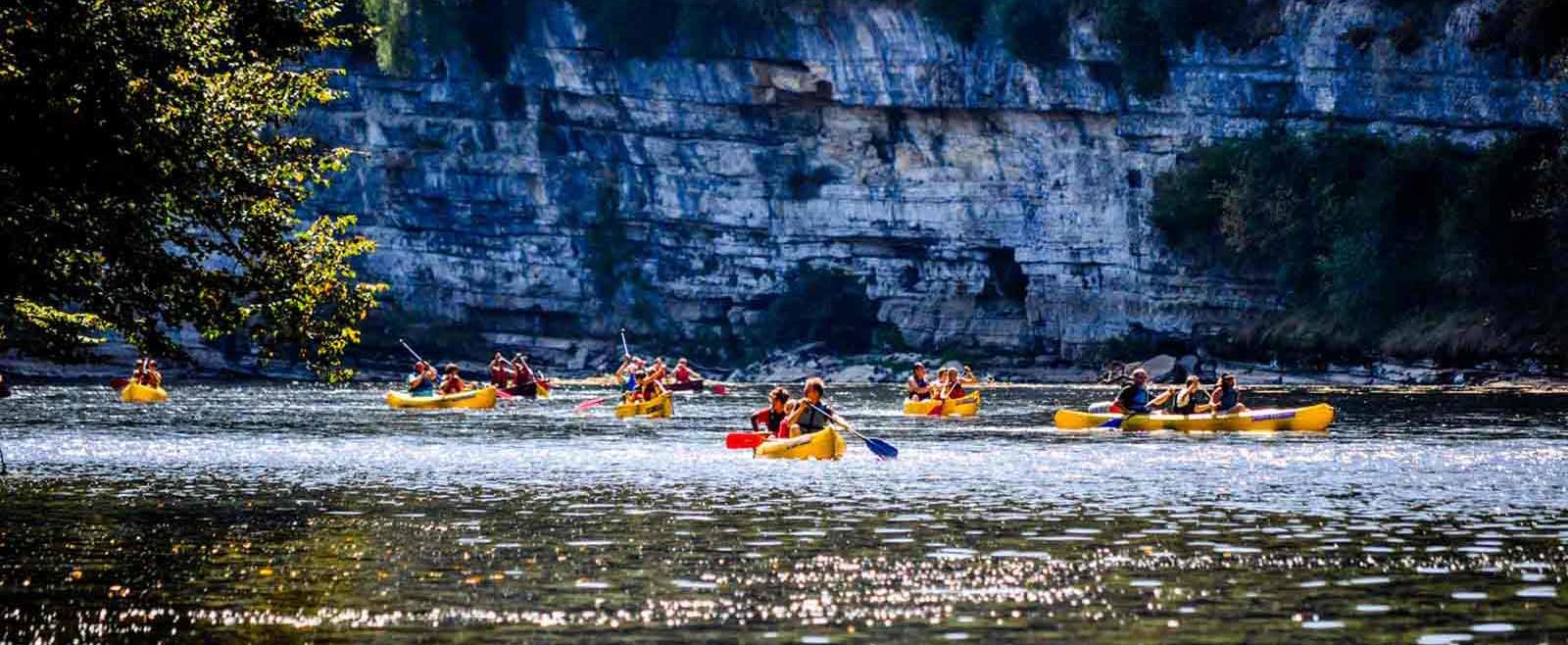 location canoe Vallée Dordogne